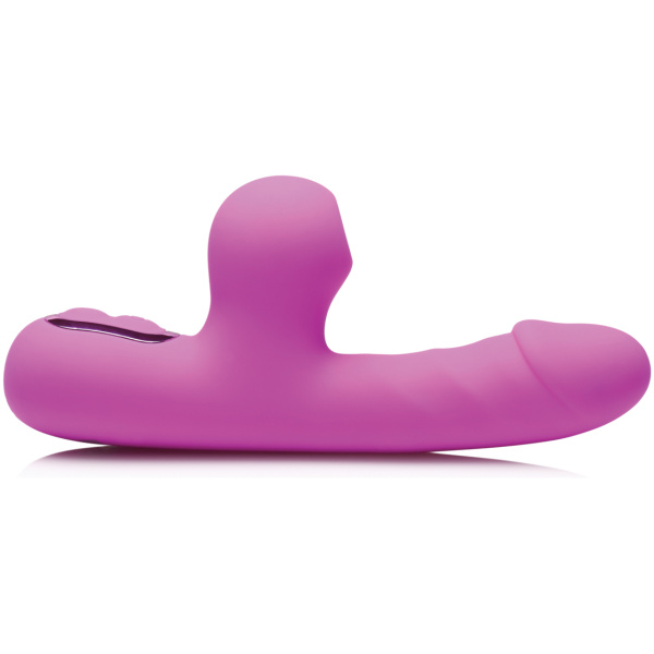 Bang! Mini Suction Rabbit Vibrator - Purple - Image 2