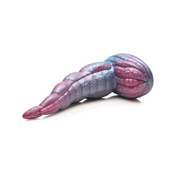 Creature Cocks Tentacle Cock Silicone Dildo - Red-Blue - Image 3