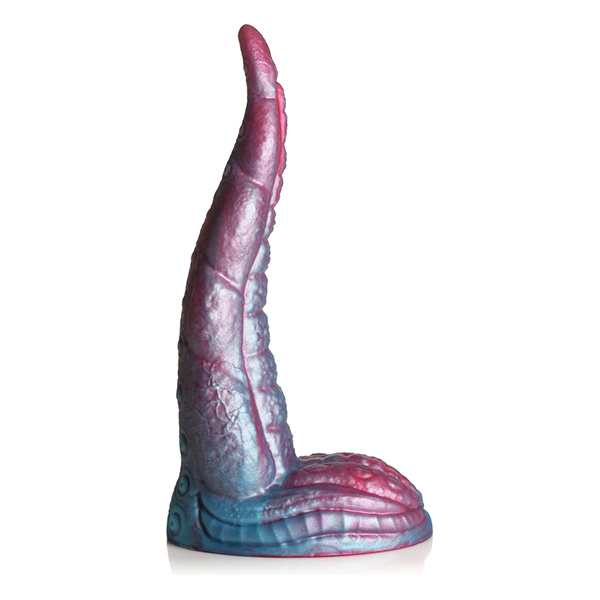 Creature Cocks Tentacle Cock Silicone Dildo - Red-Blue - Image 4