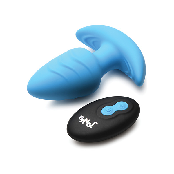 Bang! Rotating & Vibrating Tapered Butt Plug w/Remote - Image 2