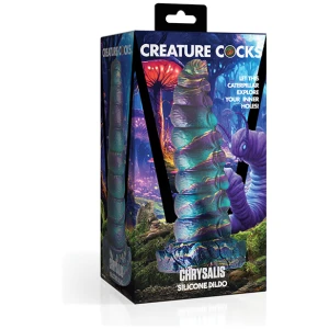 Creature Cocks Chrysalis Silicone Dildo - Multi Colors