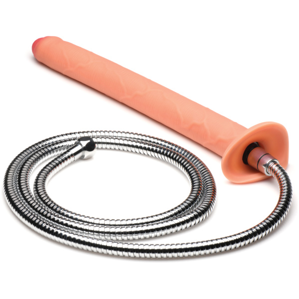 Hosed Thick Silicone Enema Hose - 15" Long - Image 4