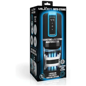 The Milker Roto-Stroke Thrusting & Rotating Masturbator - Black