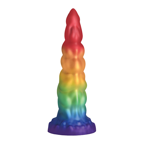 Creature Cocks Magic Rider Unicorn Silicone Dildo - Rainbow