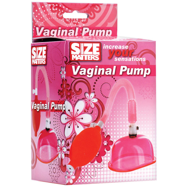 Size Matters Clitoris Vaginal Pump Kit - Pink