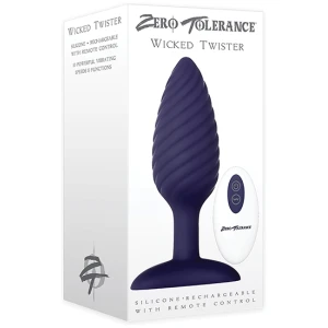 Zero Tolerance Wicked Twister Anal Rechargeable - Purple