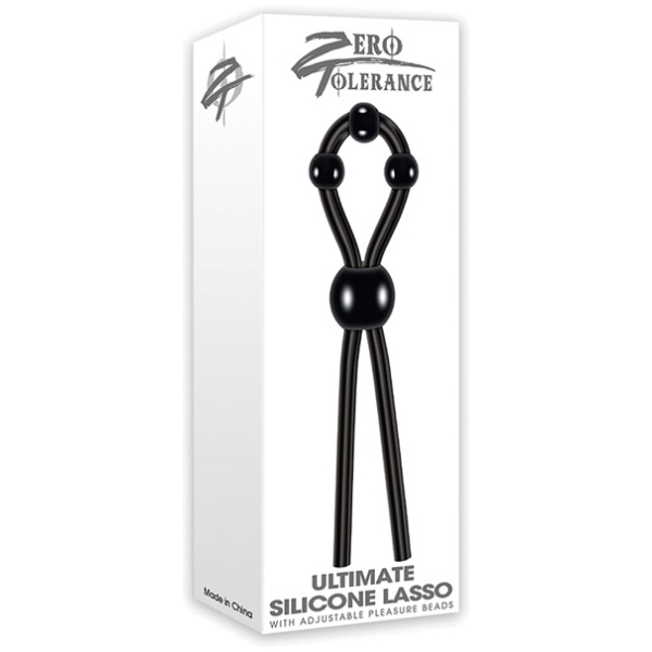 Zero Tolerance Ultimate Lasso Cock Ring - Black