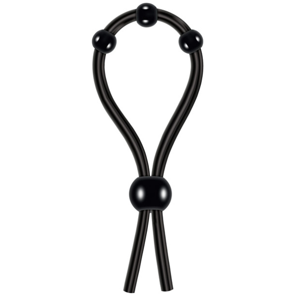 Zero Tolerance Ultimate Lasso Cock Ring - Black - Image 3