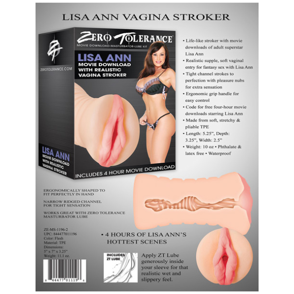 Zero Tolerance Lisa Ann Movie Download w-Realistic Vagina Stroker - Image 5