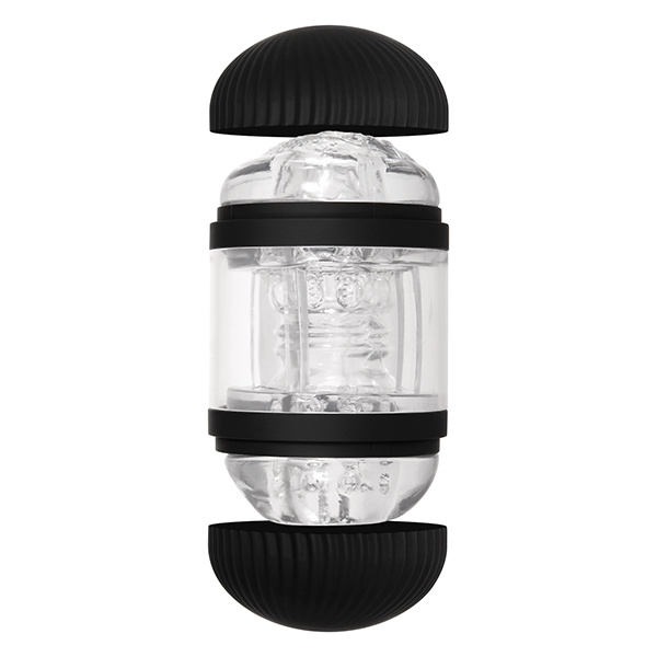 Zero Tolerance Double Decker Stroker - Black-Clear - Image 5