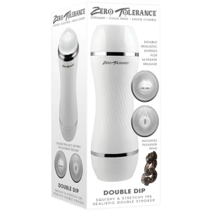 Zero Tolerance Double Dip Stroker - White