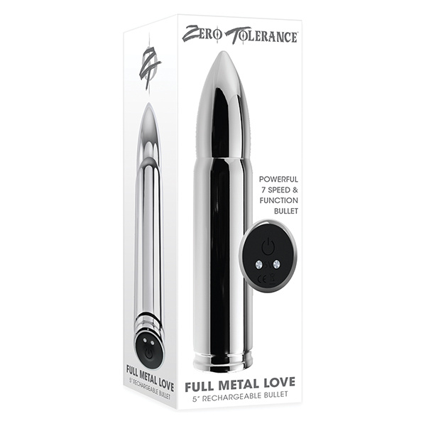 Zero Tolerance Full Metal Love Bullet - Chrome