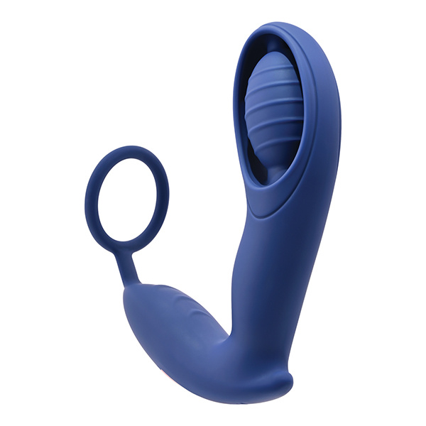 Zero Tolerance Extra Mile C Ring Vibrator - Blue - Image 3