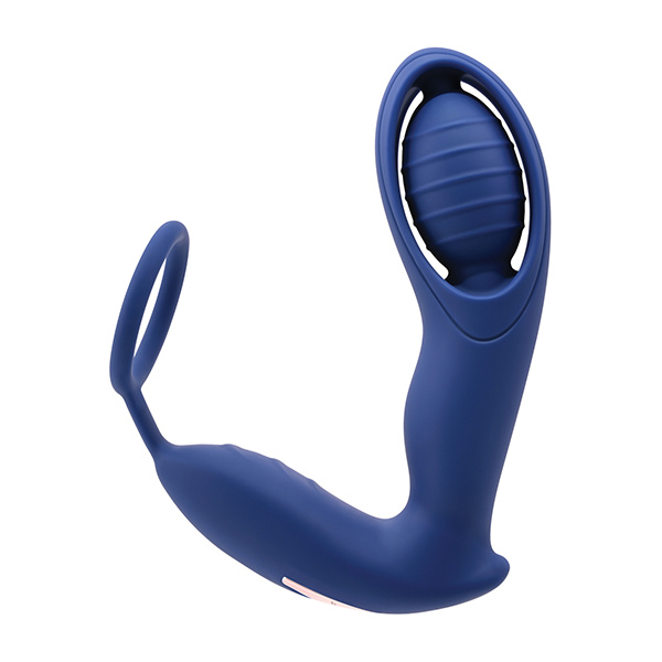 Zero Tolerance Extra Mile C Ring Vibrator - Blue - Image 2