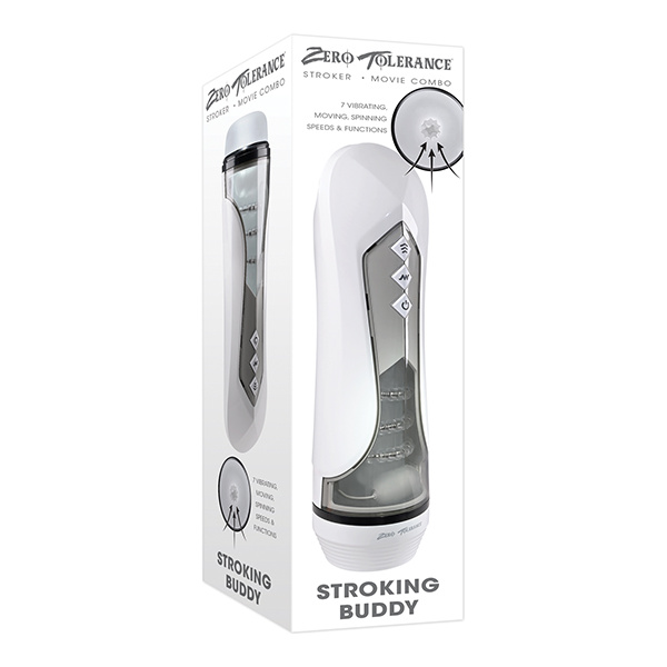 Zero Tolerance Stroking Buddy - White