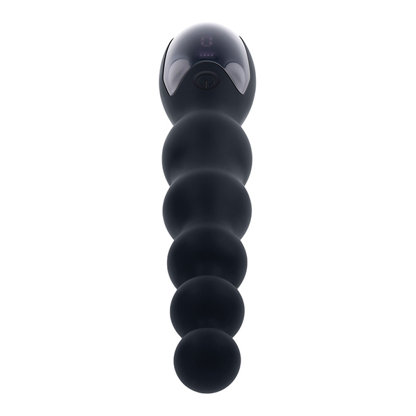 Zero Tolerance Backdoor Baton Beaded Anal Vibrator - Black - Image 2