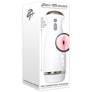 Zero Tolerance The Thrusting Stroker Rechargeable - White
