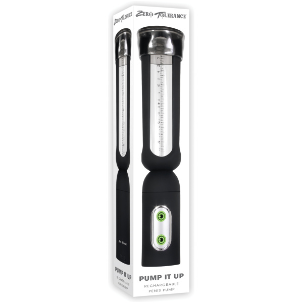 Zero Tolerance Pump It Up Suction Penis Pump - Black