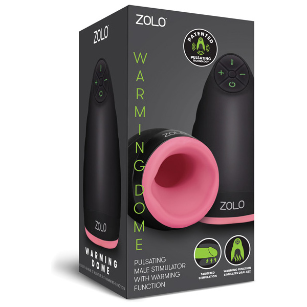 Zolo Pulsating Warming Dome Male Stimulator