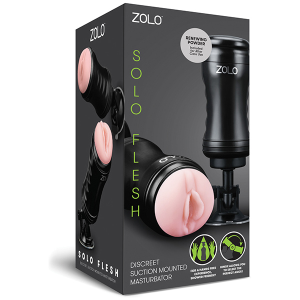 Zolo Solo Flesh Hands Free Masturbator