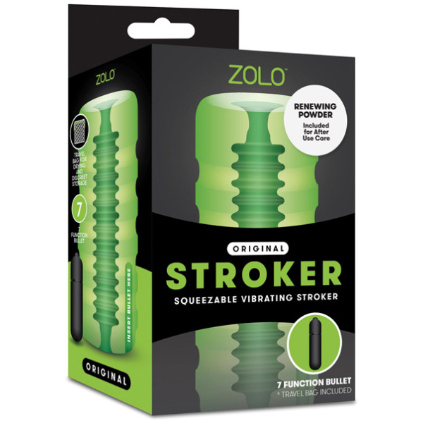 ZOLO Original Squeezable Vibrating Stroker