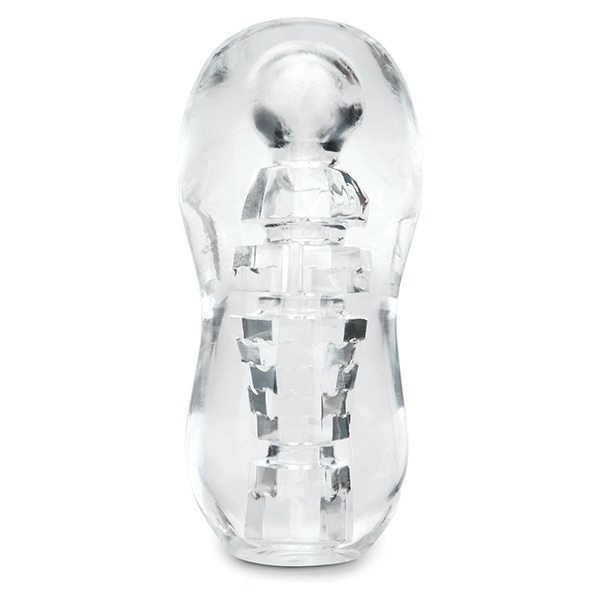 ZOLO Gripz Spinner Stroker - Clear - Image 2