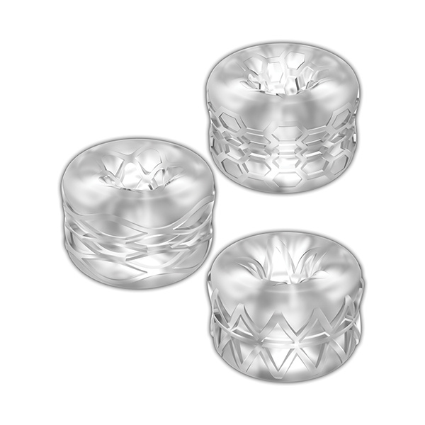 ZOLO Bumperz Squeezable Stroker Set - Clear - Image 2