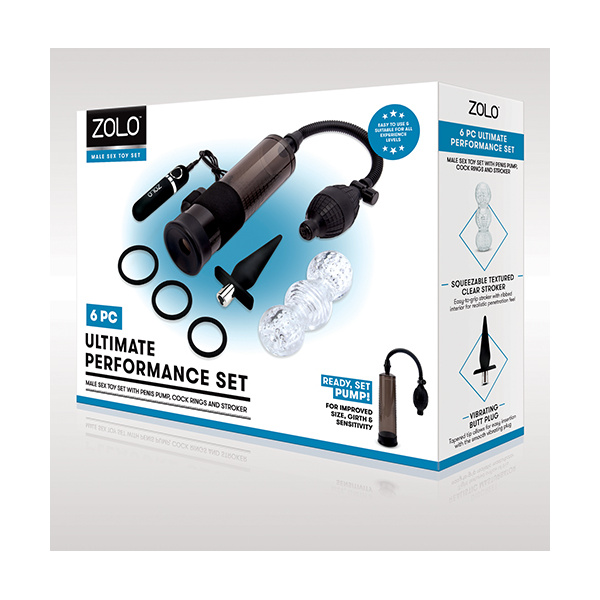 ZOLO 6 pc Ultimate Performance Set - Black