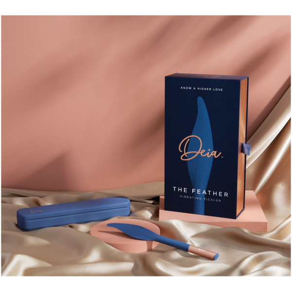 Deia the Feather w-Charging Case - Navy - Image 5