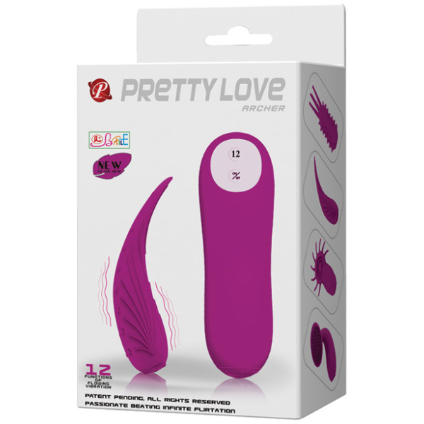 Pretty Love Archer Vibrator - Fuchsia