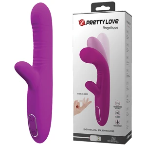 Pretty Love Angelique Come Hither Rabbit - Fuchsia