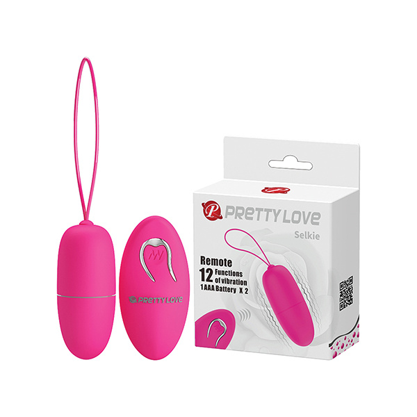 Pretty Love Selkie Battery Powered Egg Vibe - Fuchsia