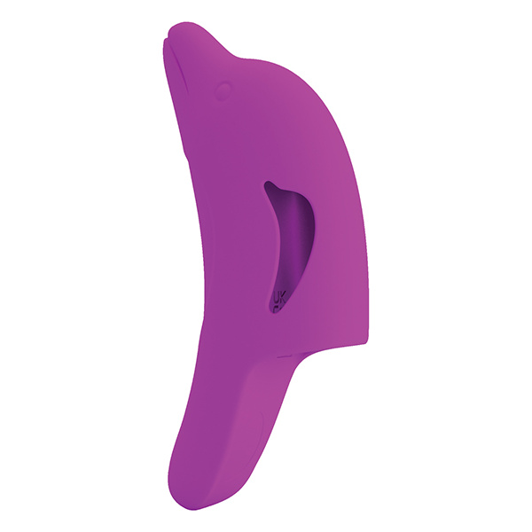 Pretty Love Delphini Dolphin Honey Finger Vibe - Fuchsia - Image 3