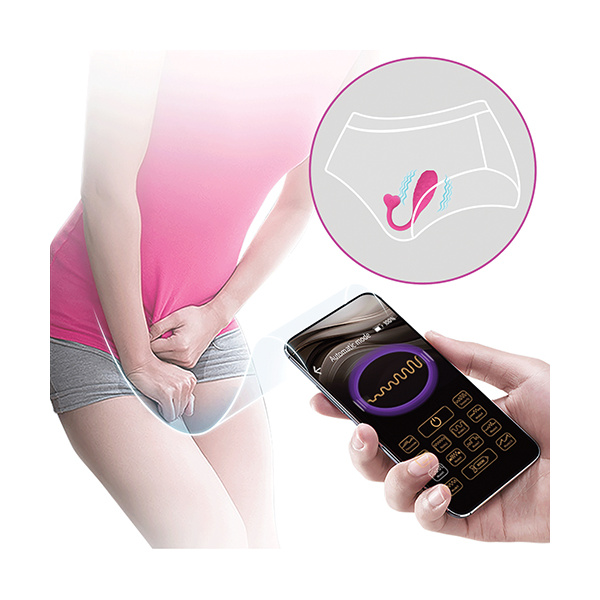 Pretty Love Fisherman Vibrating Egg - Hot Pink - Image 4