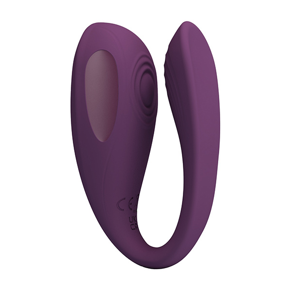 Pretty Love Aari Thumping Dual Vibrator - Purple - Image 2