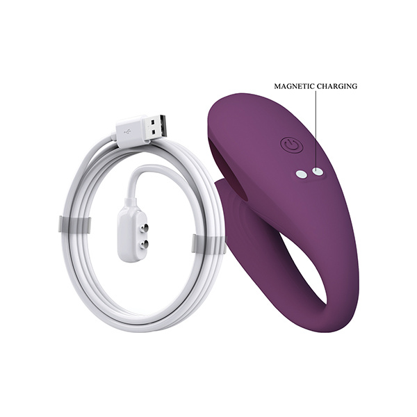 Pretty Love Aari Thumping Dual Vibrator - Purple - Image 3