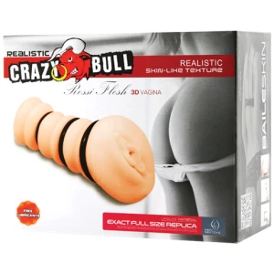 Crazy Bull Rossi Flesh Masturbator Sleeve - Vagina