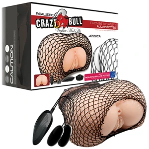 Crazy Bull Anal & Vagina Masturbator - Ivory