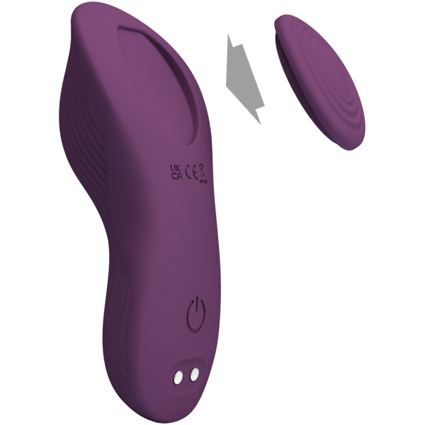 Pretty Love Mane Magnetic App- Controlled Panty Vibe - Purple - Image 4