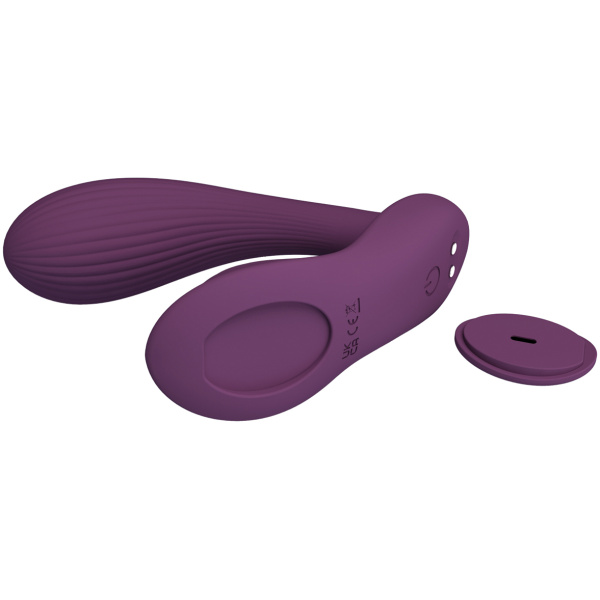 Pretty Love Franz Magnetic App-Controlled Panty Vibe - Purple - Image 2