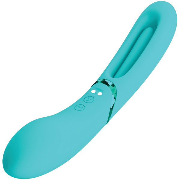 Pretty Love Romance Lexie Flapping Vibe - Aqua - Image 4