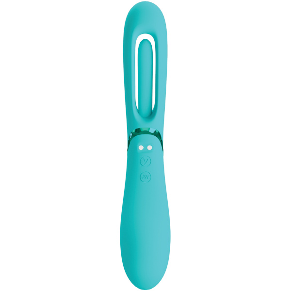 Pretty Love Romance Lexie Flapping Vibe - Aqua - Image 5