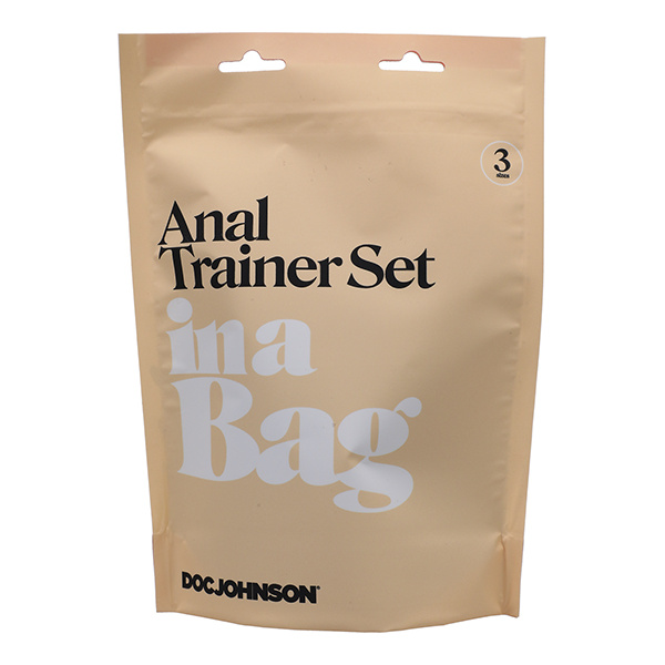In A Bag Anal Trainer Set - Black - Image 2