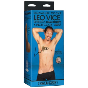 Signature Cocks 7.5" ULTRASKYN Cock w-Removable Vac-U-Lock Suction Cup - Leo Vice