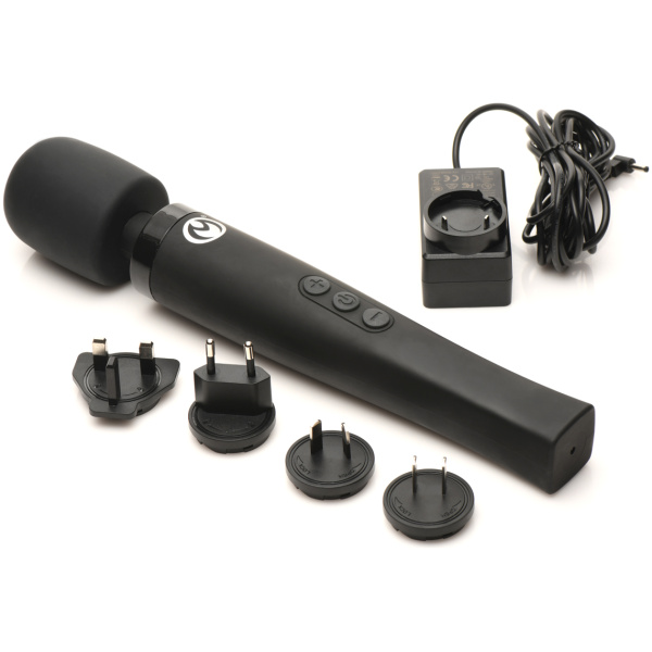Master Series Thunderstick Pro Wand Massager - Black - Image 4